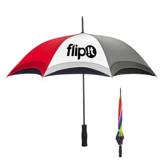 Printed 46 Inch Arc Rainbow Umbrellas