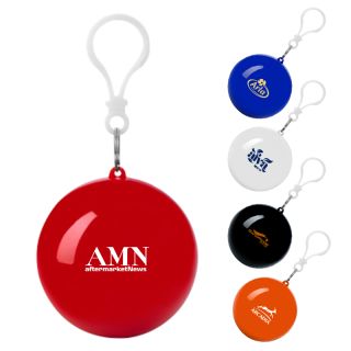 ized Poncho Ball Key Chains