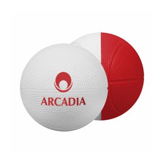 4 Inch Two-Toned Foam Basketballs