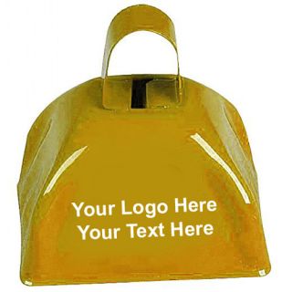 3 Inch Logo Metal Cowbells