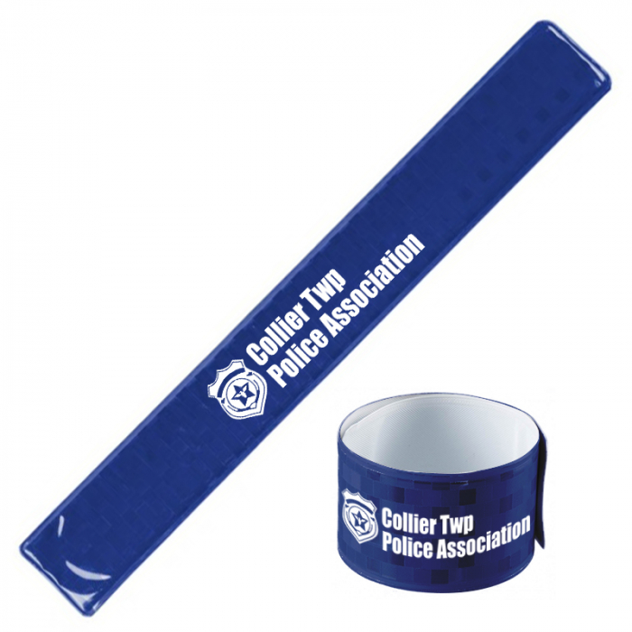 Custom Printed Reflective Slap Safety Wristbands