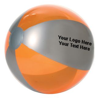 Printed Luster Tone Beach Balls