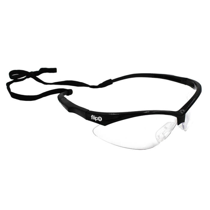 Custom Printed Black Trim Safety Glasses