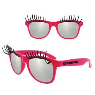 Printed Eyelash Sunglasses