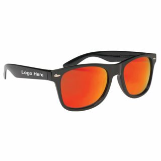Logo Mirrored Malibu Sunglasses