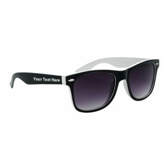 Two-Tone Malibu Neon Sunglasses