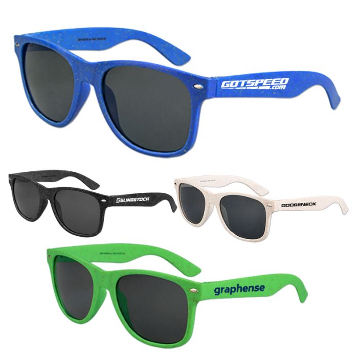 Personalized Wheat Straw Sunglasses