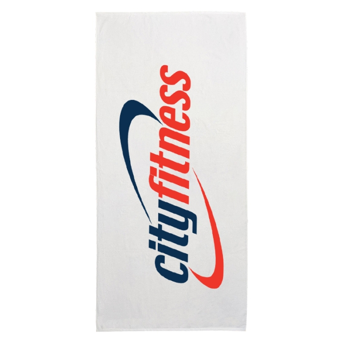 Custom 35 x 70 Inch Velour Beach Towels