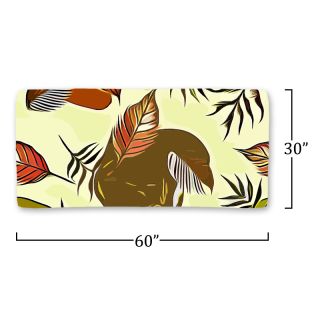 Printed 30 X 60 Inches Sand-free Waffle Beach Towels