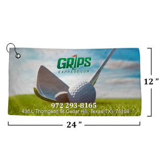 Dye Sublimated Golf Towels