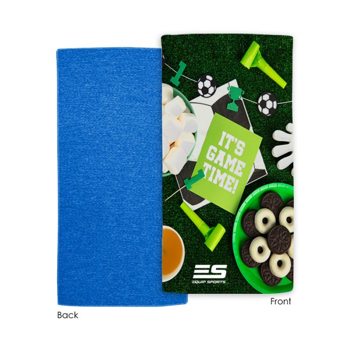Custom Printed 12x24 Inch Dye Sublimated Microfiber Towels