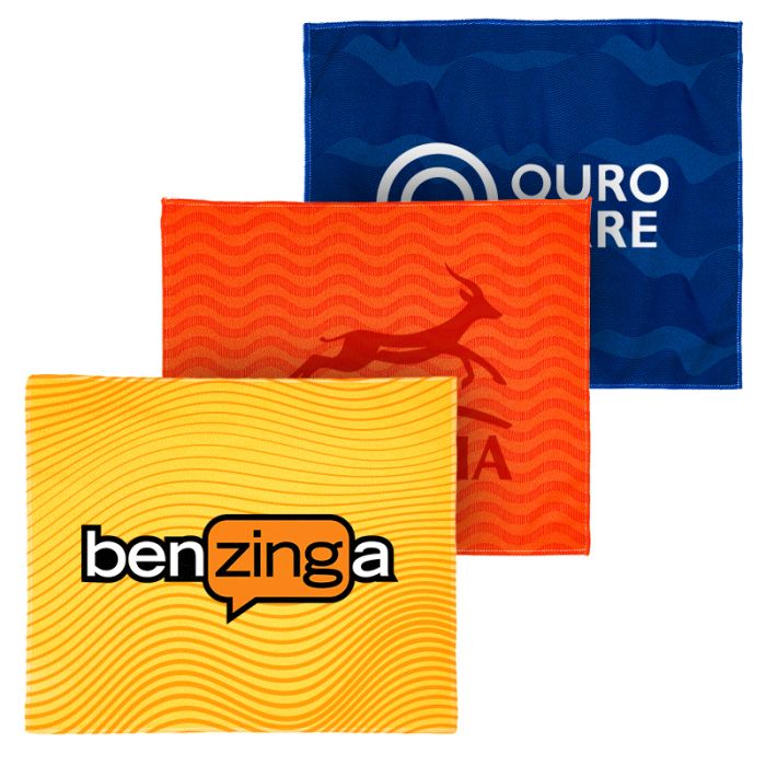 Custom Printed 15 x 18 Inches Recycled Poly Rally Towels