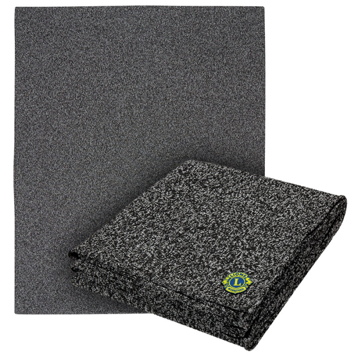 Custom Printed Heathered Fleece Blankets