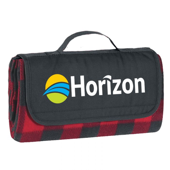 Custom Roll-Up Picnic Blankets