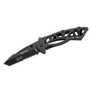 Engraved Bones Tanto Blade Tactical Buck Knives