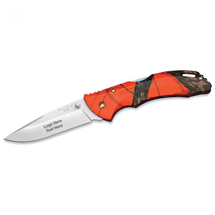 Custom Engraved Buck Bantam BLW Lockback Knives