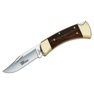 Engraved Buck Folding Hunter Lockback Knives