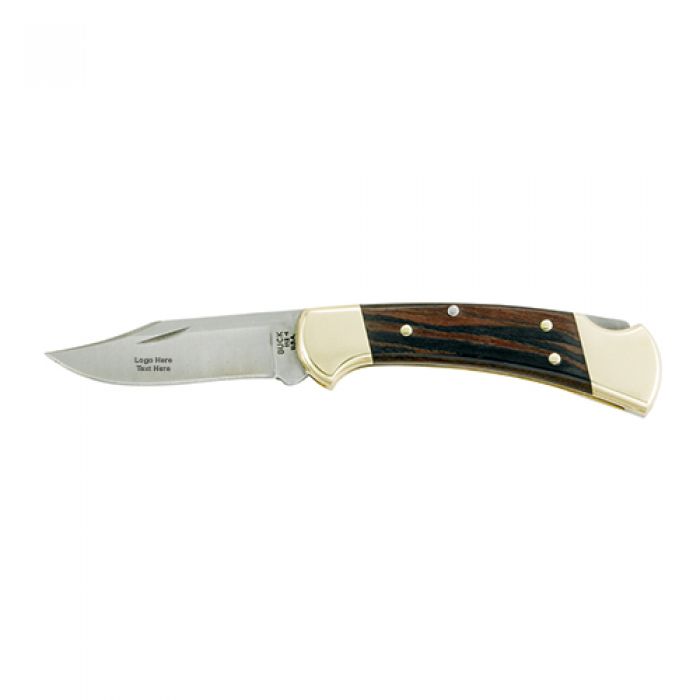 Custom Engraved Ranger Lockback Buck Knives