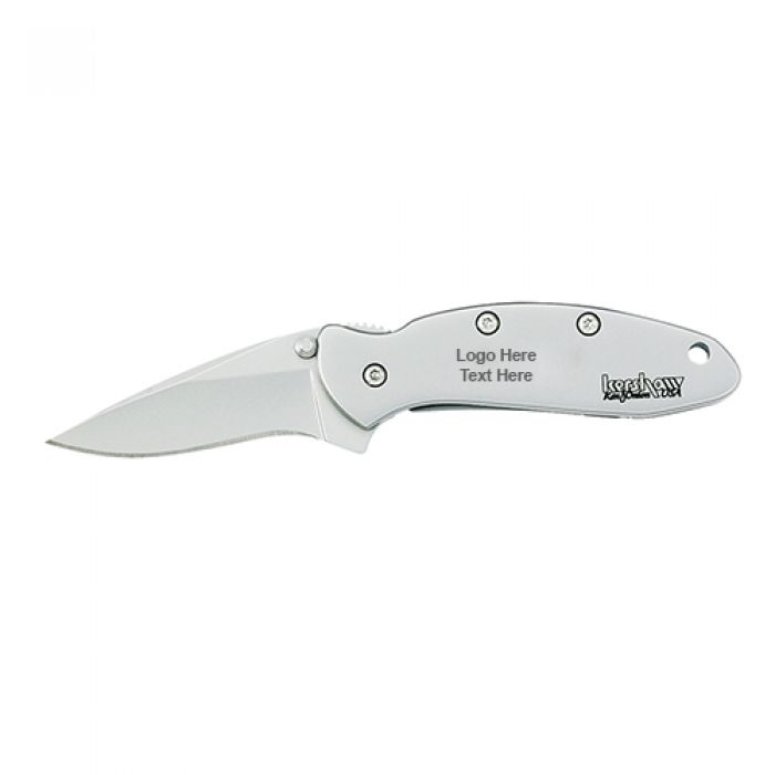 Custom Engraved Chive Kershaw Knives