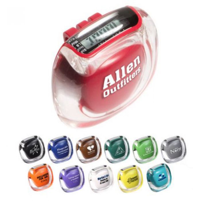 Personalized Multifunction Clearview Pedometers