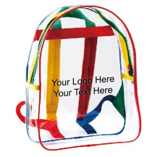 Logo Kids Clear Backpacks