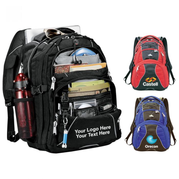 Custom High Sierra® Swerve Computer Backpacks