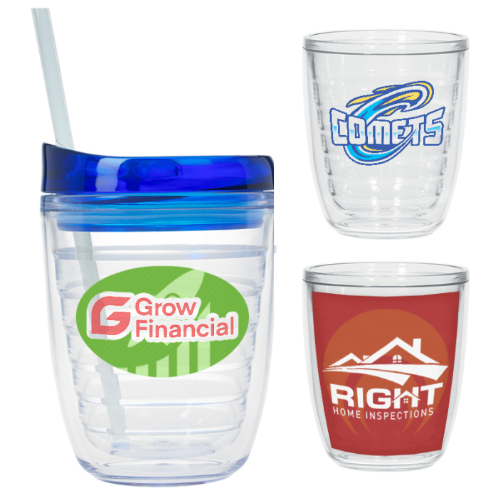 12 Oz Custom Tritan™ Double Wall Tumblers