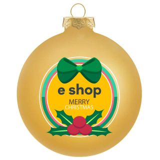 3.25" Round Traditional Glass Ball Ornaments