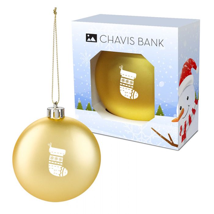 Custom Ornaments with Custom Window Box