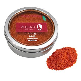 Printed Gourmet Spice Tins - BBQ Seasoning