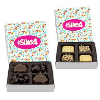 Printed Square Candy Boxes
