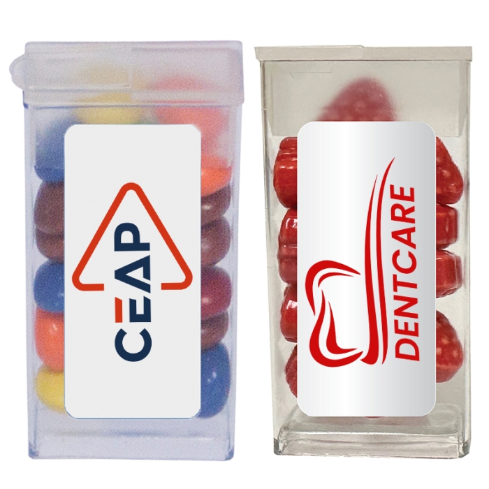 Customized Plastic Dispensers with Mints