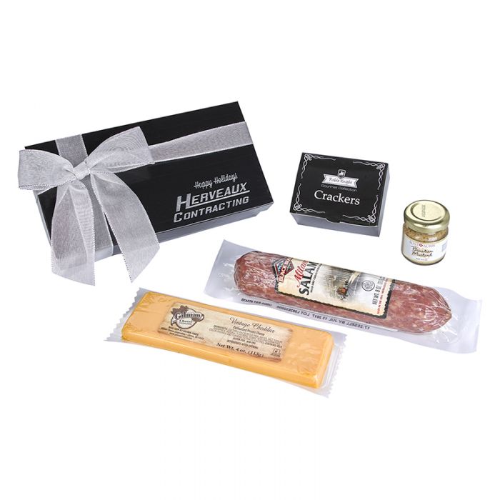Personalized Charcuterie Gourmet Meat and Cheese Sampler Gift Sets