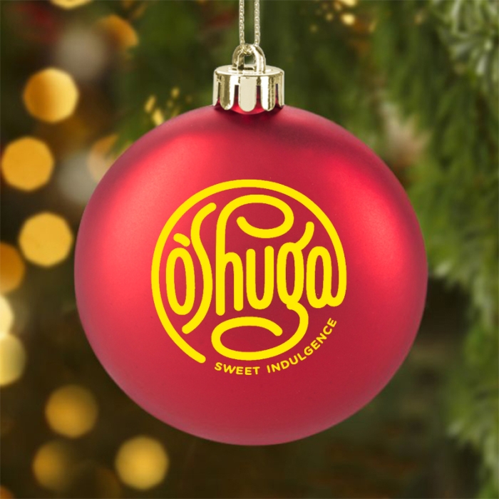 Personalized 3" Round Shatter-Proof Disk Ornaments
