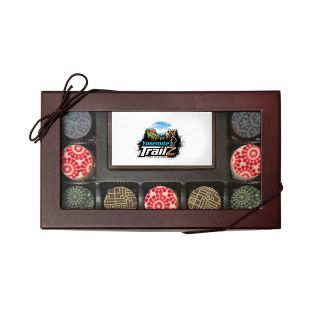 Printed Chocolate Bars with 9 Truffles