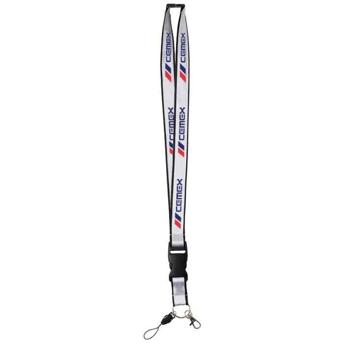 Custom 1 Inch Polyester Lanyards with Ribbon