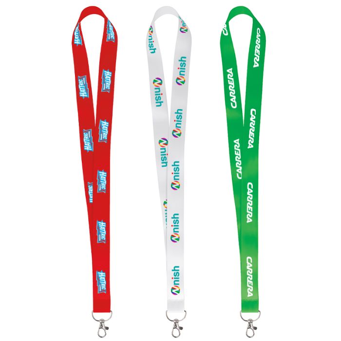 Custom 1 Inch Satin Lanyards