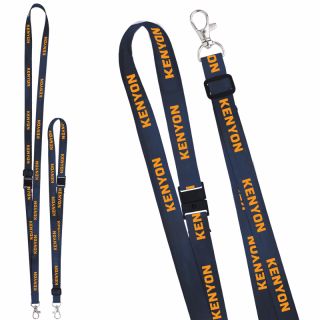 .625 Inch Adjustable Polyester 4 Color Lanyards