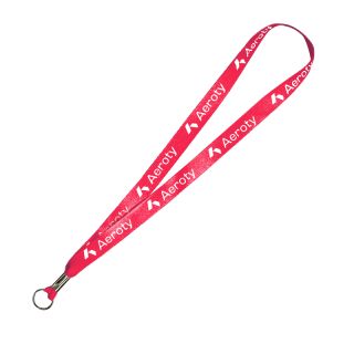Full Color Smooth Dye Sublimation Lanyards