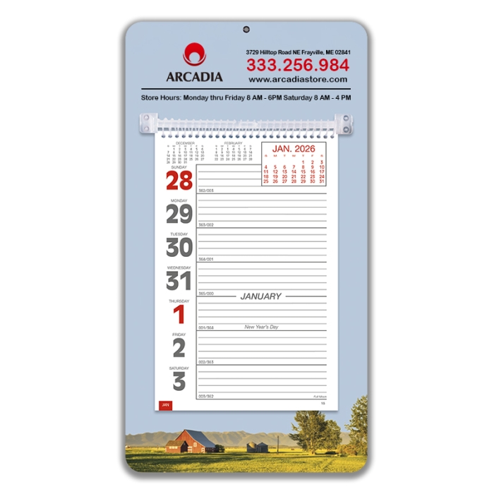 Custom Full-Color Weekly Memo Planners