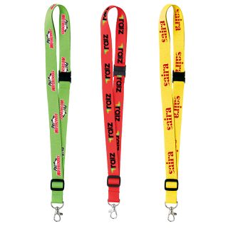 3/4 Inch Adjustable Polyester Lanyards