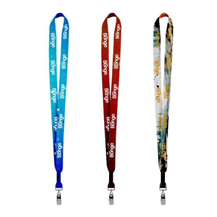 Custom Imprinted Fine-Print Lanyards