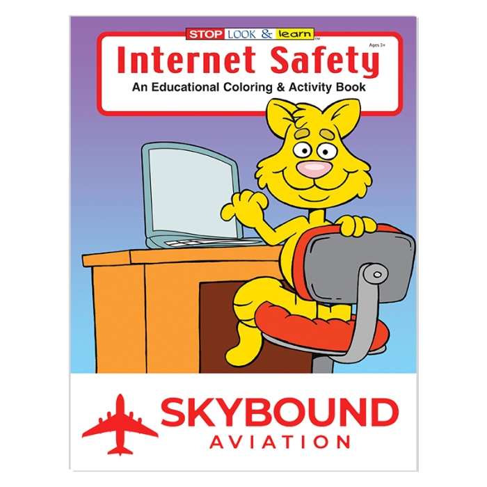 Custom Internet Safety Coloring Books 