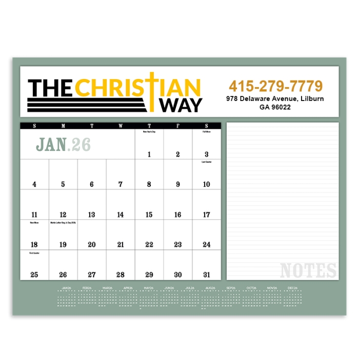 Custom Notes Desk Pads