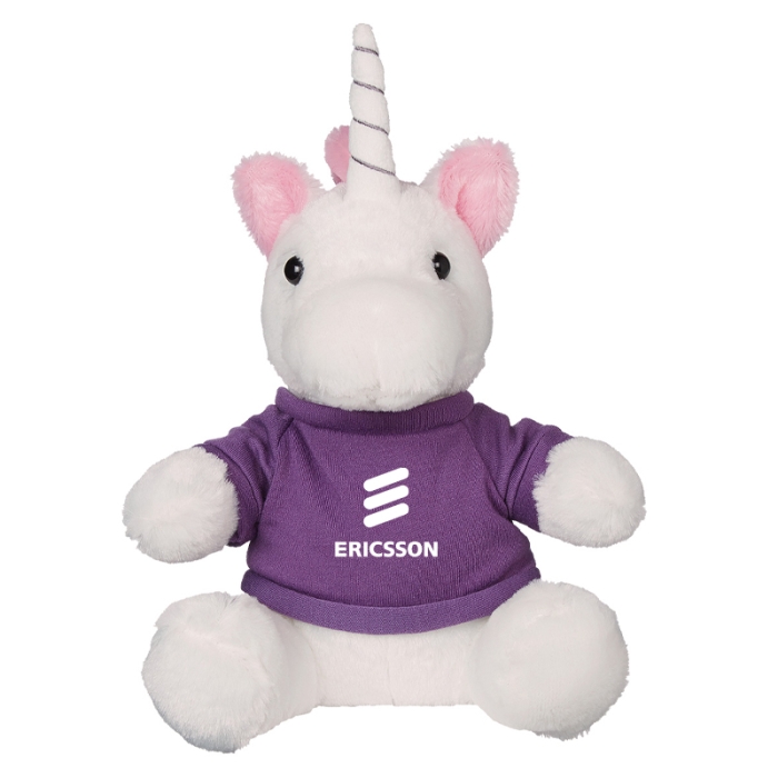 Logo Imprinted 6 Inch Mystic Unicorns