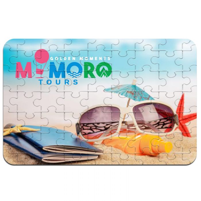 Custom Printed 63 Piece Full Color Jigsaw Puzzles
