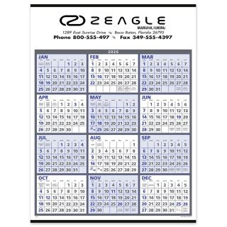 Span-A-Year Wall Calendars