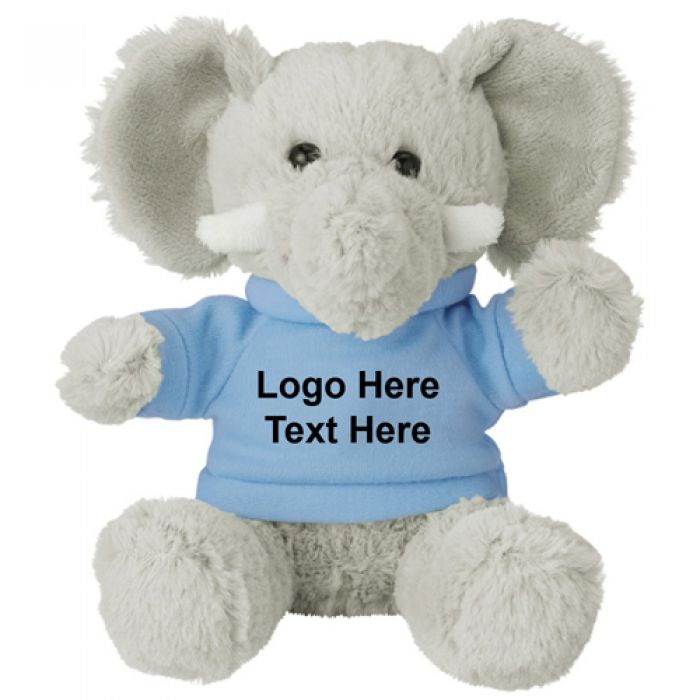 6 Inch Promotional Excellent Elephant with Shirts