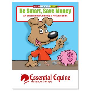 ized Be Smart Save Money Coloring Books