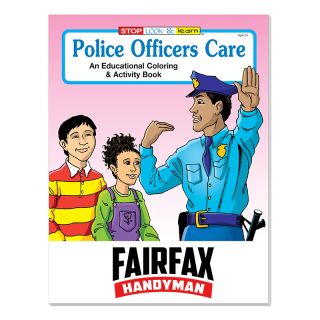 ized Police Officers Care Coloring Books